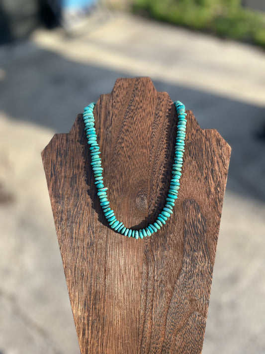 Rough Turquoise Necklace