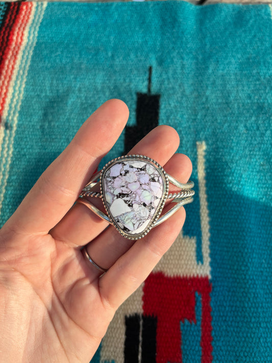 Flint Hills Turquoise Sterling Silver Cuff