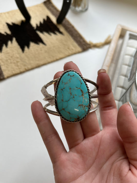 Three Band Turquoise Cuff (Lorenzo + Jerilyn Chee)