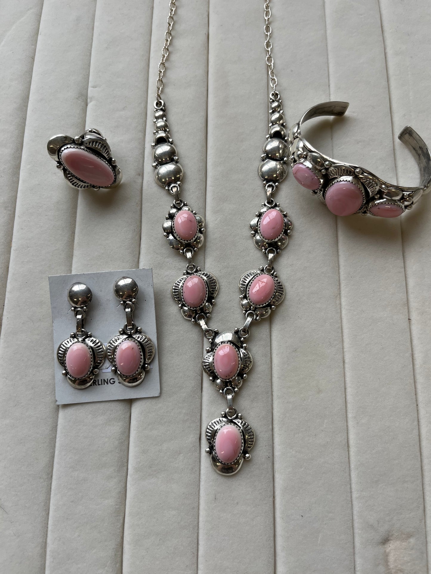 Desert Rose Pink Conch Set