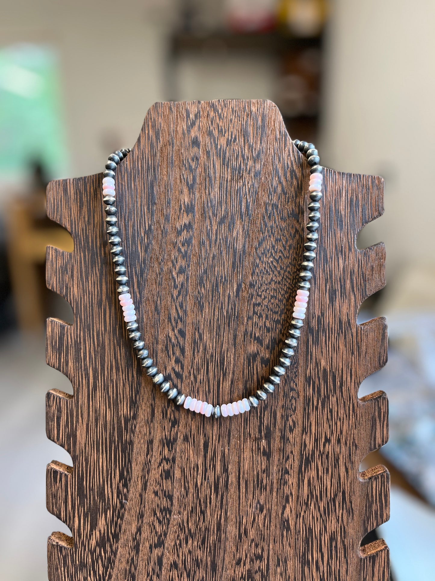 Desert Rose Pearl Necklace – 16”
