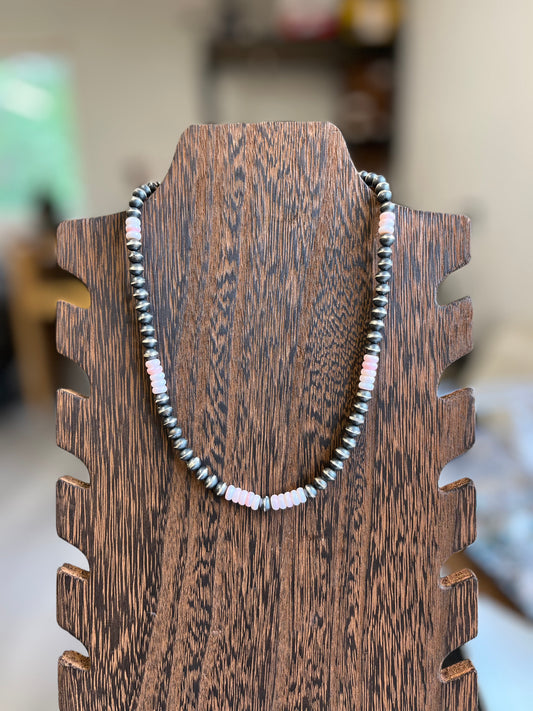 Desert Rose Pearl Necklace – 16”