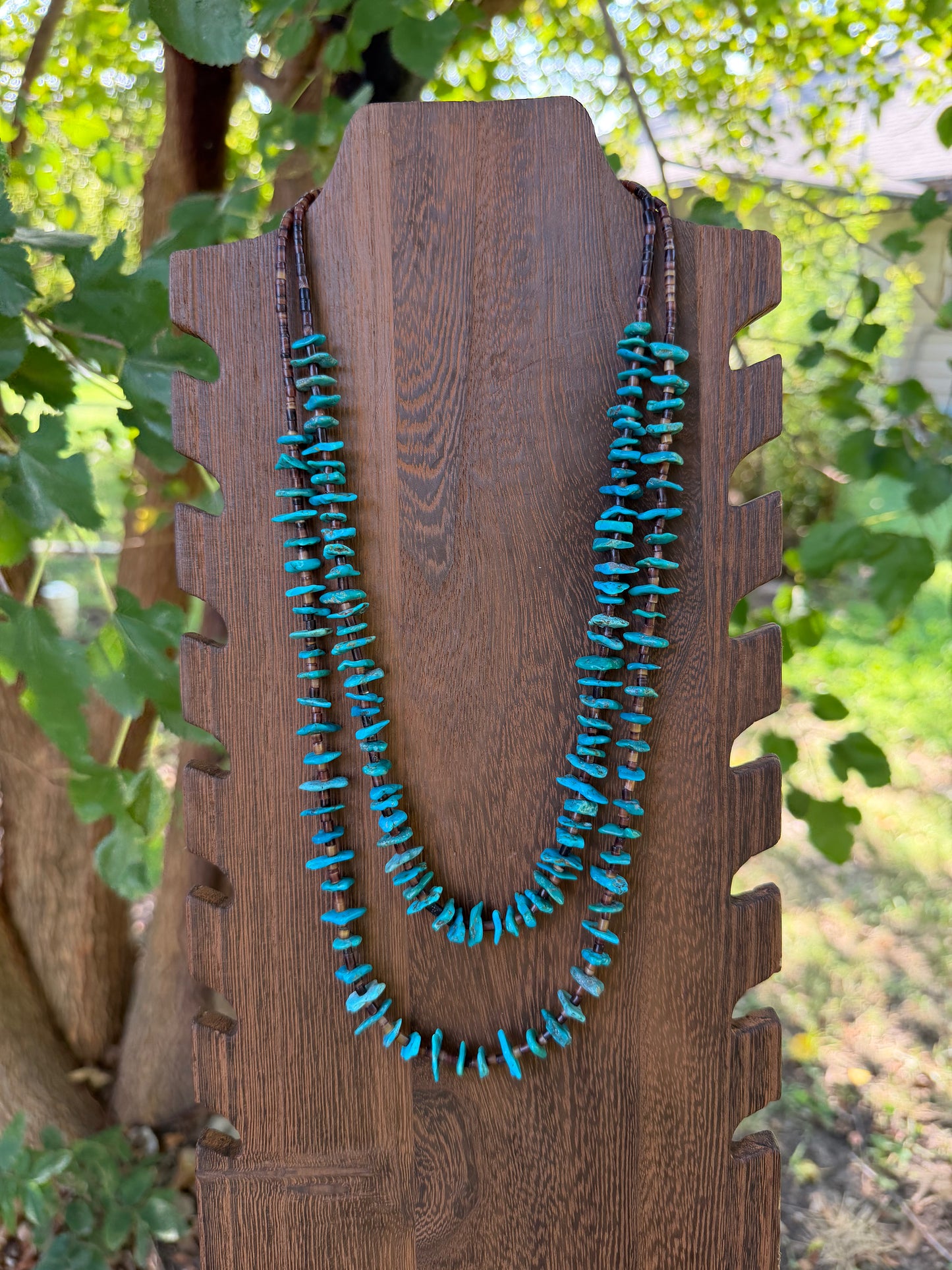 Desert Chip Necklace 22"